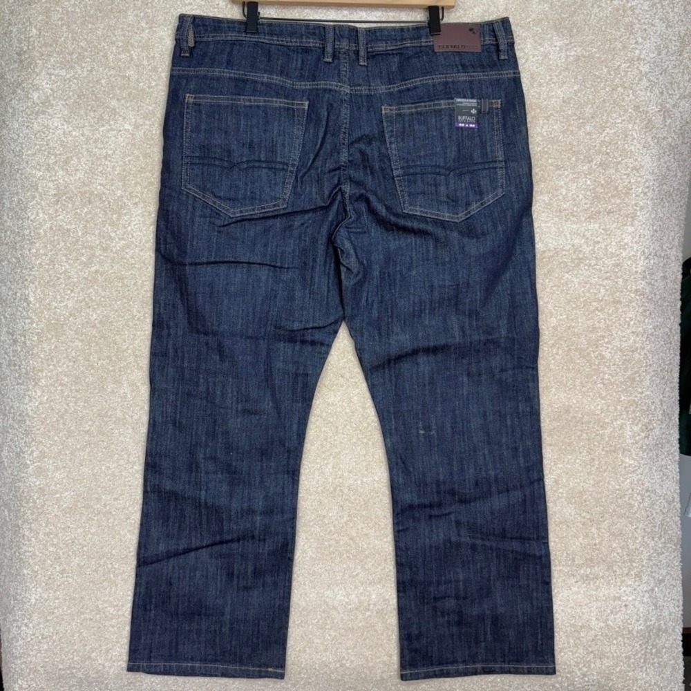 BUFFALO DAVID BITTON Driven-X Basic Jeans Men's 40x30 Dark Wash Straight Stretch - Picture 5 of 9